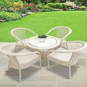 Rattan Chairs Table Set from Furniture